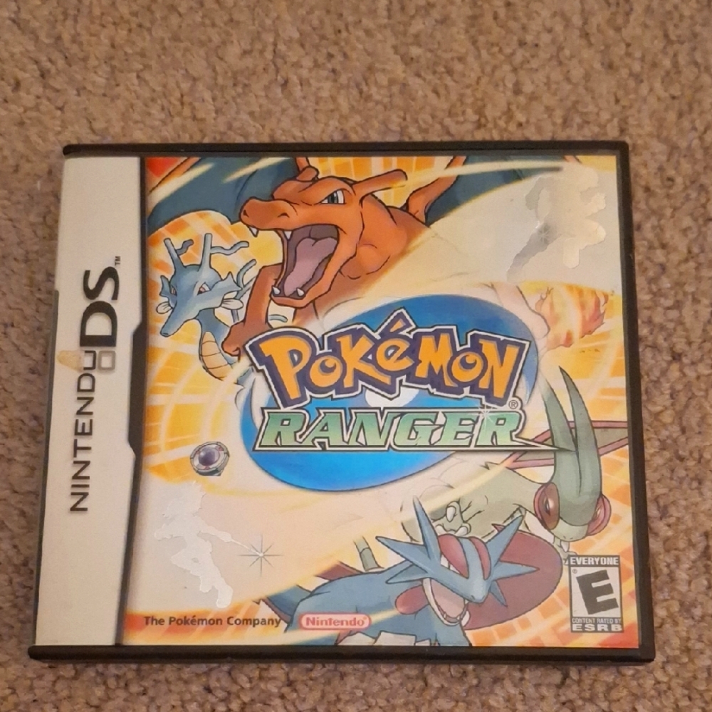 Nintendo Pokémon Ranger DS Game Case